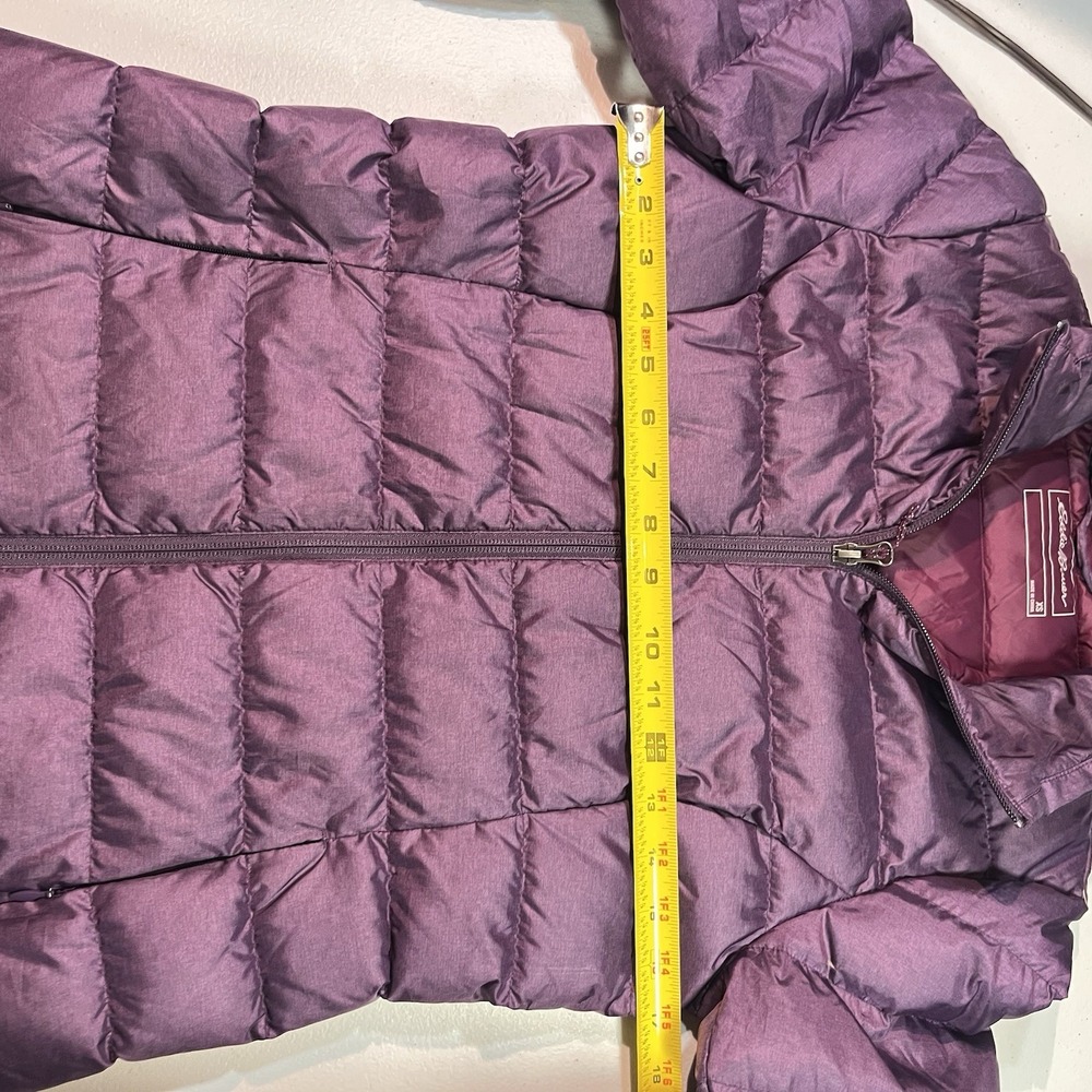 Eddie Bauer‎ Womens XS Purple EB650 Down Puffer Coat Quilted Outdoors EUC - Picture 5 of 9